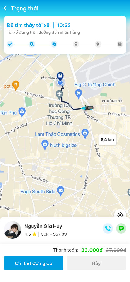 App Giao Hàng